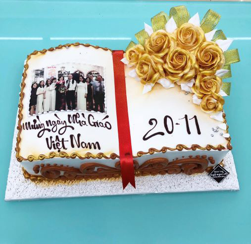 Mẫu bánh kem ngày Nhà Giáo Việt Nam