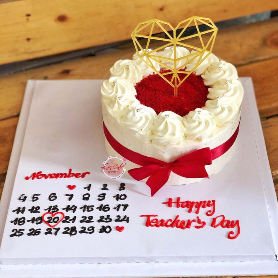 Mẫu bánh kem ngày 20-11 đẹp nhất