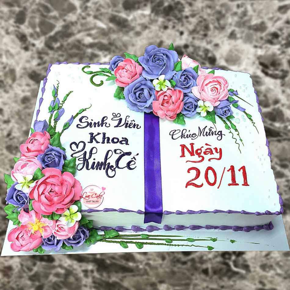 Bánh kem mừng ngày Nhà Giáo Việt Nam 20/11