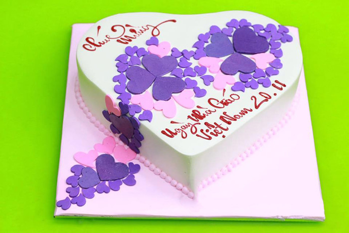 Bánh kem ngày Nhà Giáo Việt Nam