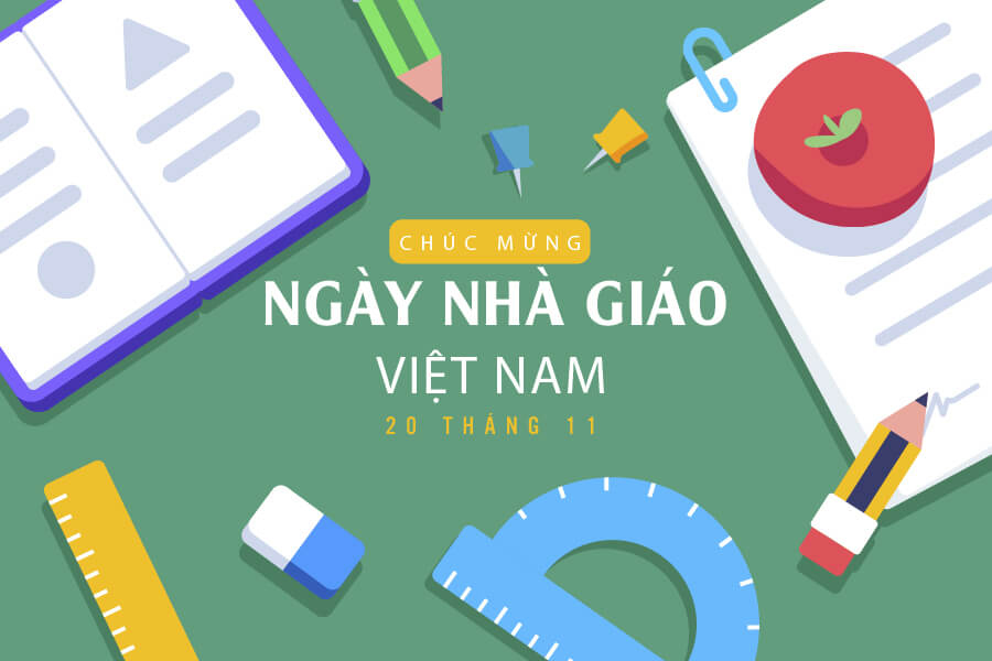 Background 20/11 đẹp nhất