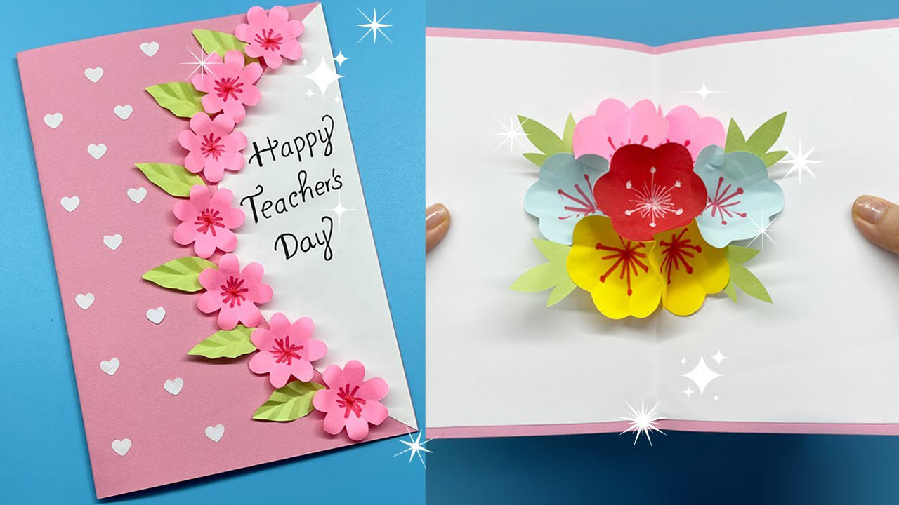 Thiệp chúc mừng 20.11 handmade độc đáo