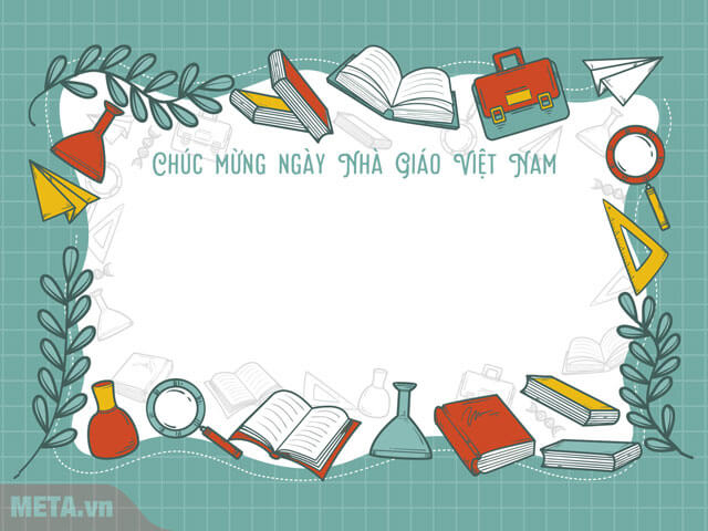 Mẫu thiệp chúc mừng 20 tháng 11 điện tử