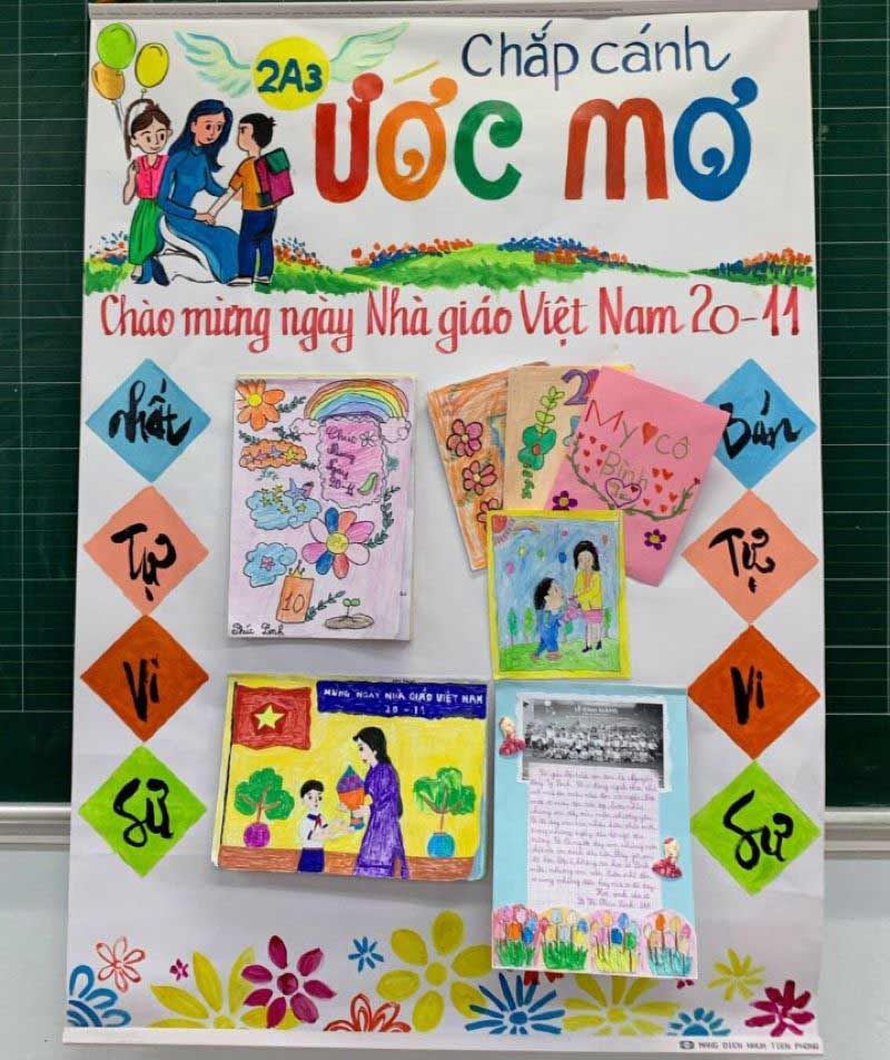 Mẫu bích báo 20/11