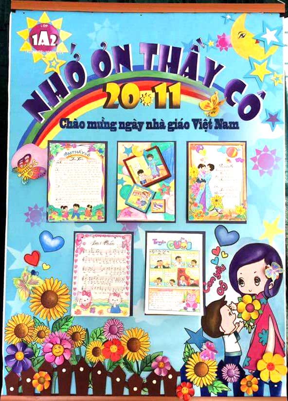 Mẫu bích báo 20/11