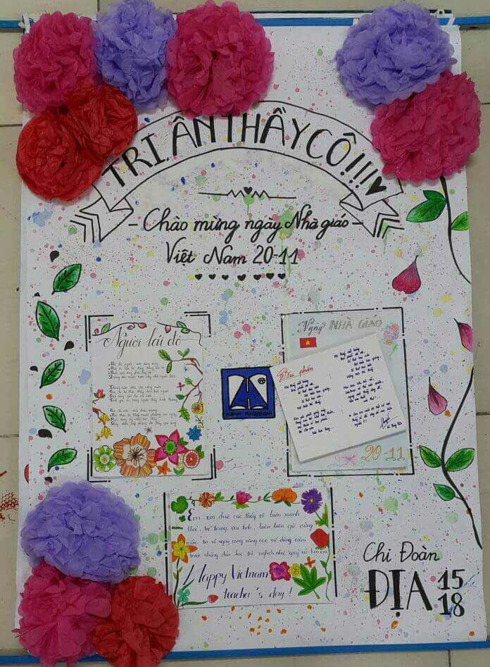 Mẫu bích báo 20/11