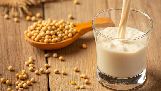 Thành phẩm thức uống sữa đậu nành làm từ máy làm sữa hạt