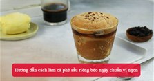 Hướng dẫn cách làm cà phê sầu riêng béo ngậy chuẩn vị ngon