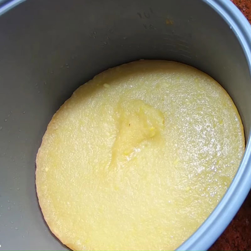 Nướng bánh khoai mì bằng nồi cơm điện