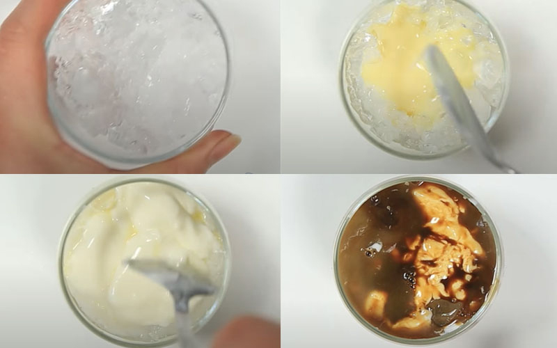 Pha chế đồ uống từ sữa chua cà phê