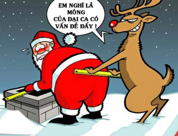 Những hình ảnh chế Noel bá đạo