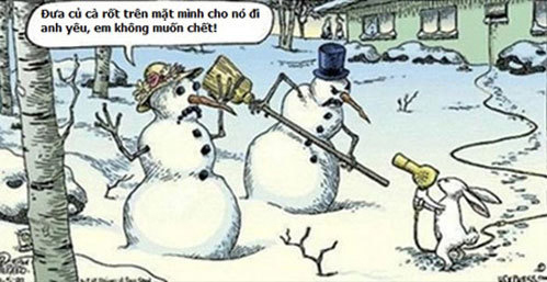 Ảnh Noel người tuyết