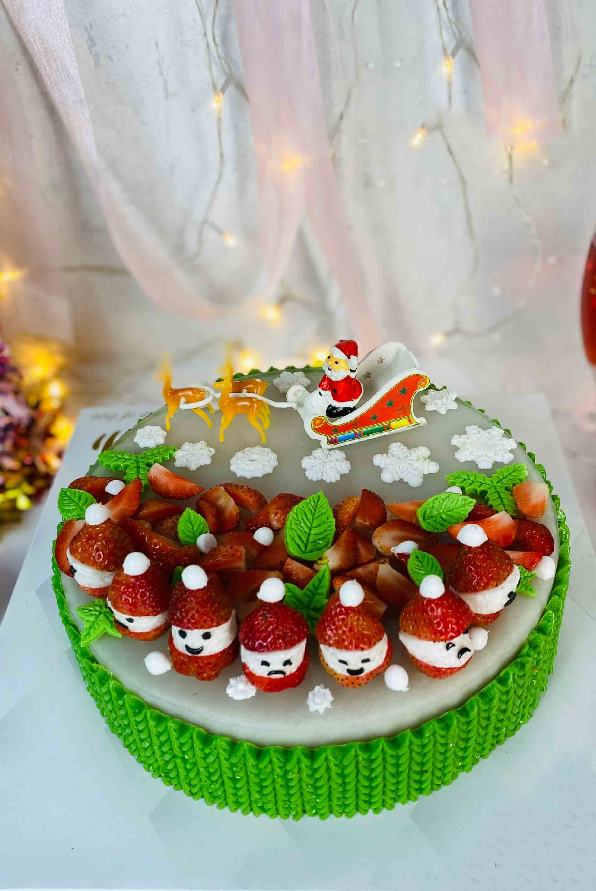 Bánh sinh nhật ông già Noel
