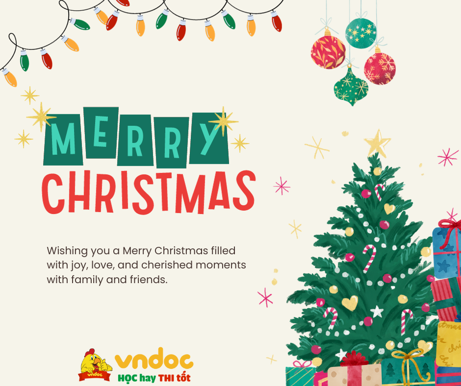 Stt Noel tiếng Anh hay và ý nghĩa nhất