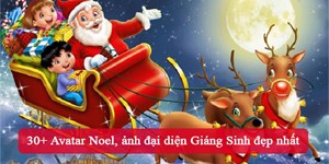 30+ Avatar Noel, ảnh đại diện Giáng Sinh đẹp nhất