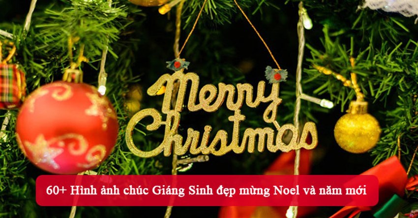 50+ Hình ảnh chúc Giáng Sinh đẹp mừng Noel và năm mới