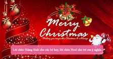Lời chúc Giáng Sinh cho các bé hay, lời chúc Noel cho trẻ em ý nghĩa