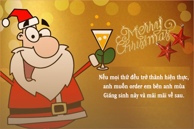 Thiệp Noel thả thính crush