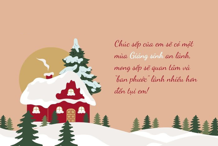 Hình ảnh thiệp Giáng Sinh đẹp tặng đồng nghiệp, sếp, khách hàng