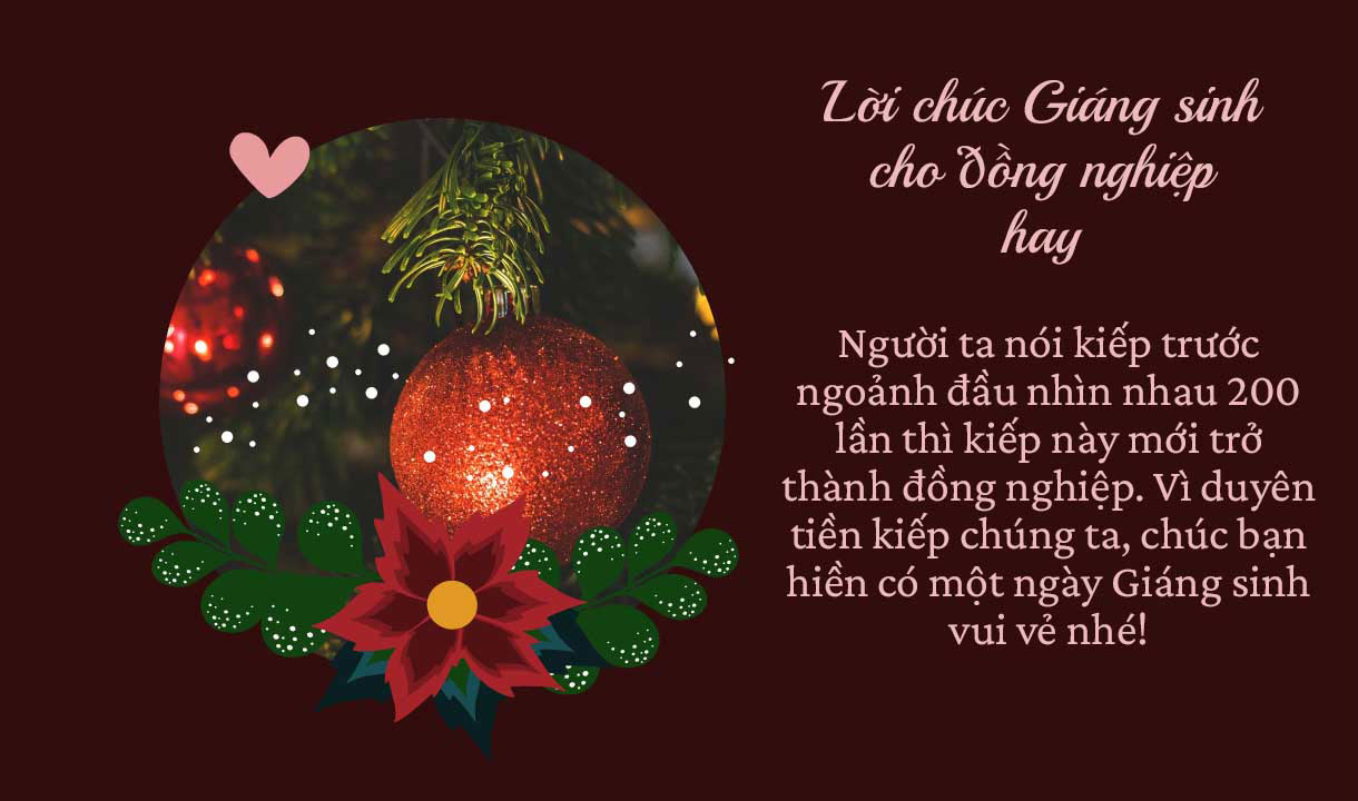 Hình ảnh thiệp Giáng Sinh đẹp tặng đồng nghiệp, sếp, khách hàng