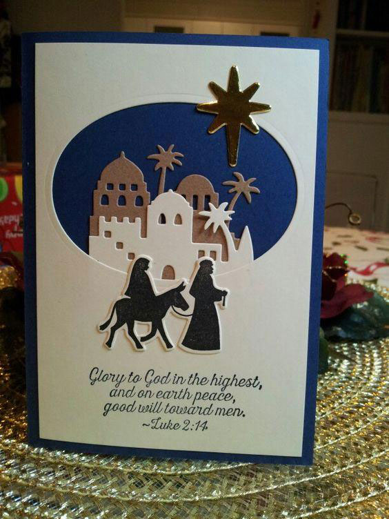 Mẫu thiệp Giáng Sinh Công giáo