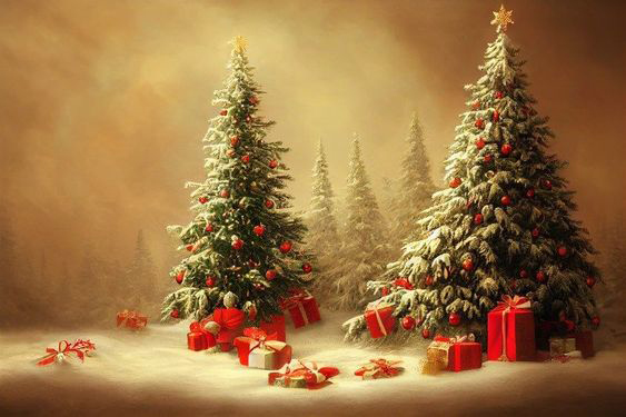 Hình nền cây thông Noel đẹp