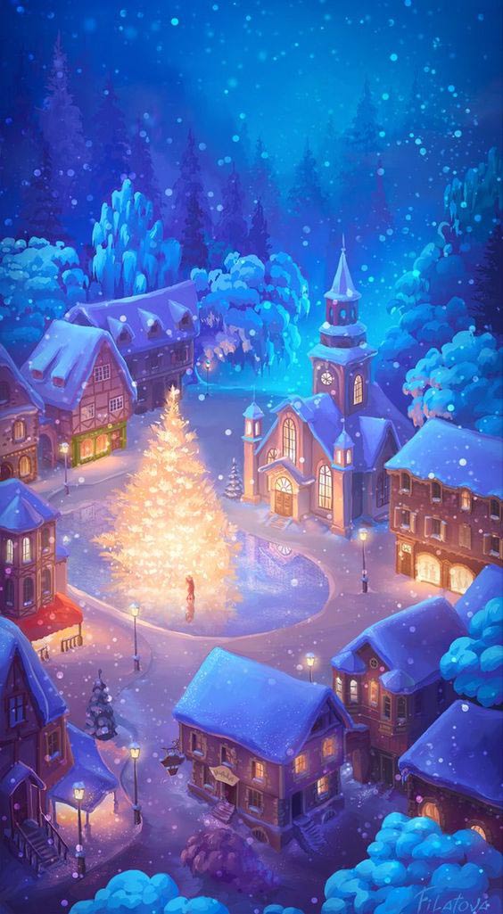 Hình nền Giáng Sinh 3D