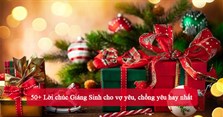 50+ Lời chúc Giáng Sinh cho vợ yêu, chồng yêu hay nhất