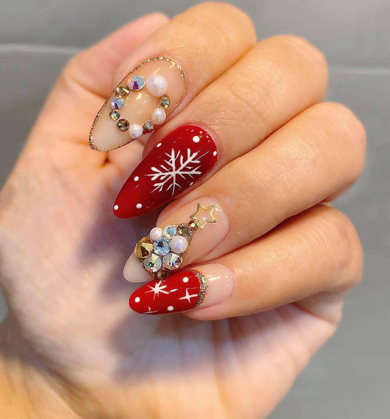 Nail xinh Noel