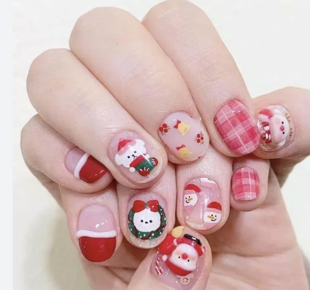 Nail xinh Noel