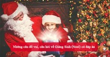 Những câu đố vui, câu hỏi về Giáng Sinh (Noel) có đáp án