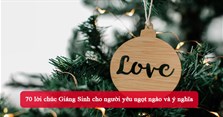 80+ lời chúc Giáng Sinh cho người yêu ngọt ngào và ý nghĩa