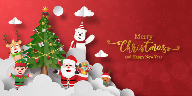 Hình ảnh Giáng Sinh cute, đẹp lung linh, ảnh Noel cute dễ thương