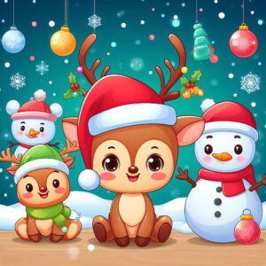 Hình ảnh Giáng Sinh cute