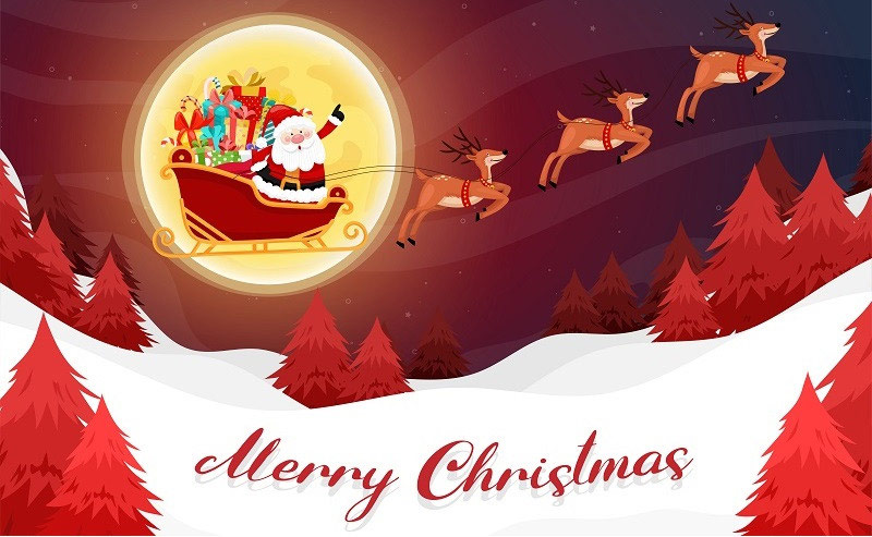 Mẫu background Noel