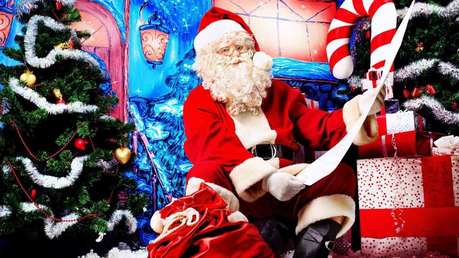 Hình ảnh ông già Noel ngoài đời thực