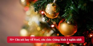 50+ Câu nói hay về Noel, câu chúc Giáng Sinh ý nghĩa nhất