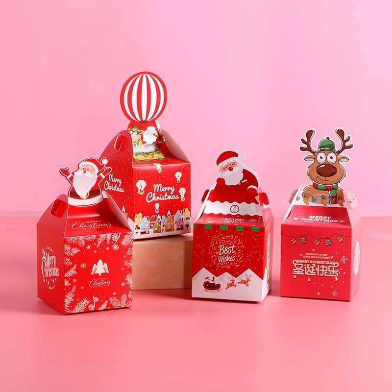 Mẫu hộp quà Giáng Sinh đẹp