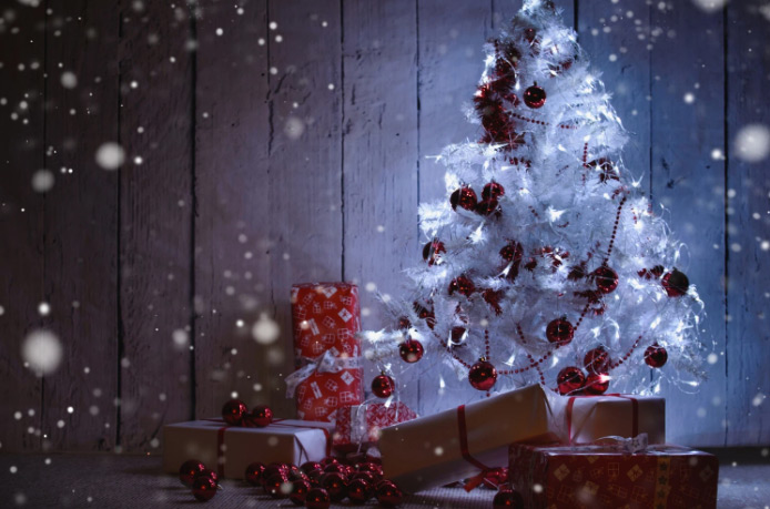 Hình ảnh cây thông Noel đẹp cho PC, laptop