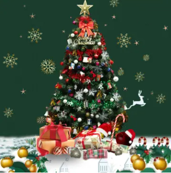 Hình ảnh cây thông Noel làm avatar