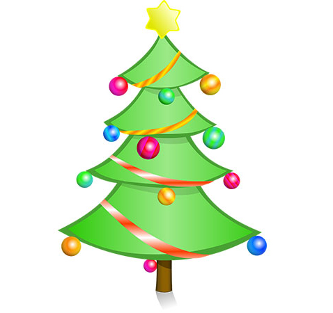 Hình ảnh cây thông Noel làm avatar