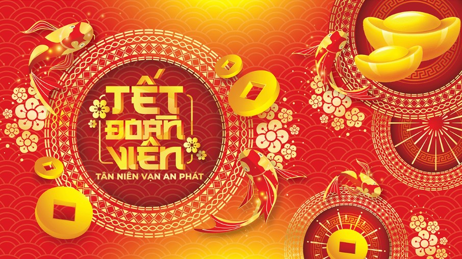 Background tất niên 2024