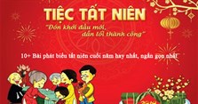 10+ Bài phát biểu tất niên cuối năm hay nhất, ngắn gọn nhất