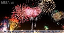 Tết Tây là ngày nào, thứ mấy? Lịch nghỉ Tết Tây 2024