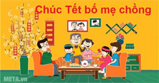 20 Lời chúc Tết bố mẹ chồng (bố mẹ chồng tương lai) hay nhất