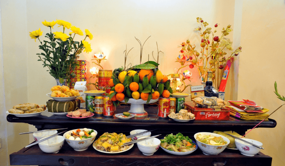 Lưu ý khi bày mâm cúng mùng 1 Tết