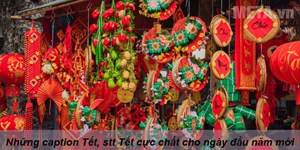 Những caption Tết, stt Tết cực chất cho ngày đầu năm mới