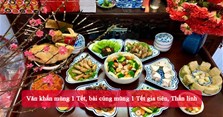 Văn khấn mùng 1 Tết, bài cúng mùng 1 Tết gia tiên, Thần linh
