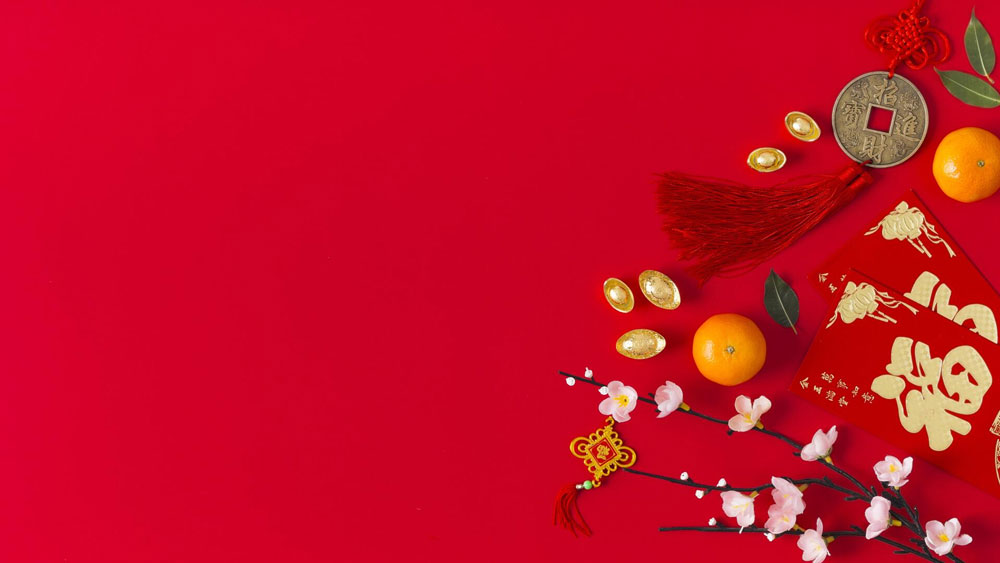 Background hoa đào Tết đẹp