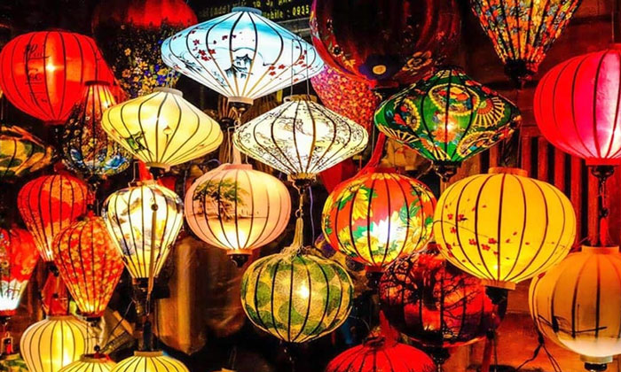 Trang trí Tết mầm non với lồng đèn